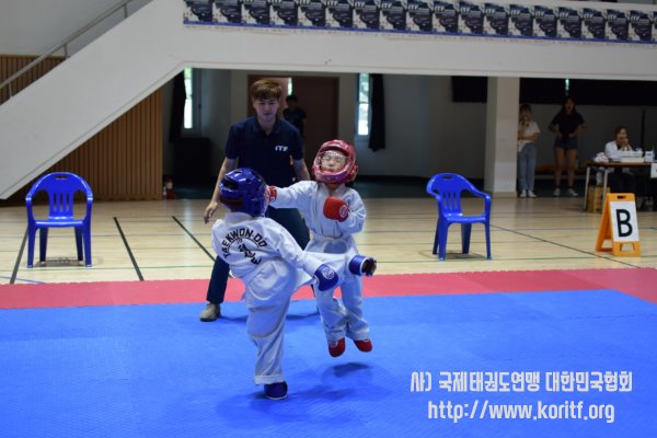 2019 ITF거창오픈 태권도 챔피언쉽 대회 - 주니어 맞서기
